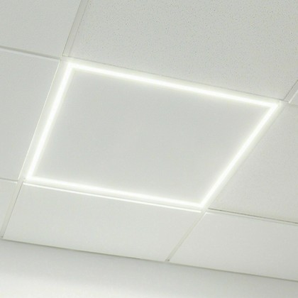 CORNICE LUMINOSA LED 48 Watt 4800 lumen per Pannello 60 x 60 cm INCASSO soffitto